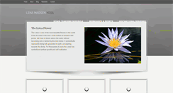Desktop Screenshot of lenamadsenyoga.com